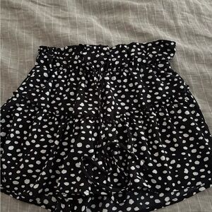 Altar'd State Black and White Patterned SKORT!